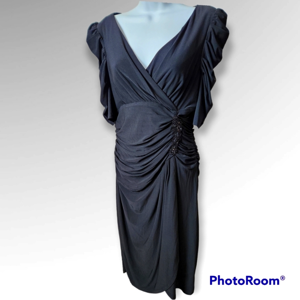 Dressbarn Collecion Ruched LBD size 4
